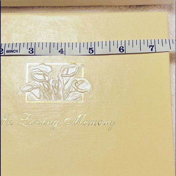 Vintage Inspired Guest Book for Memorial Reception - Picture 5 of 8